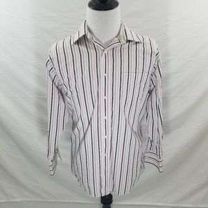 MICHAEL KORS MEN'S XL BUTTON DOWN LONG SLEEVE